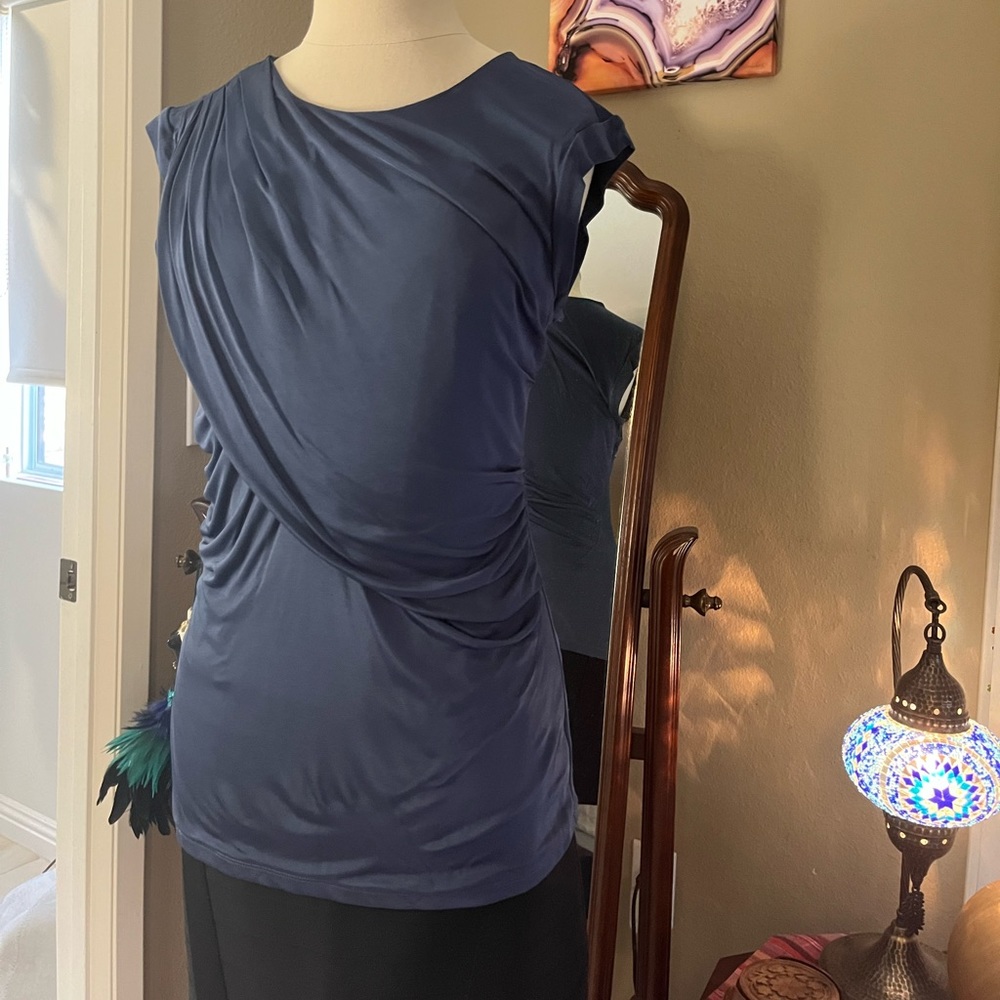 Ann Taylor drapey blouse